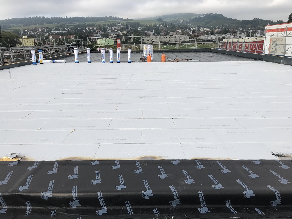 Flachdachabdichtung